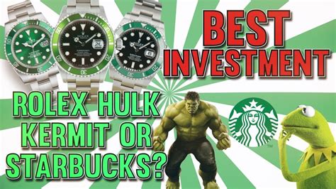 rolex starbucks hulk|rolex hulk review.